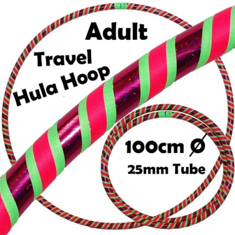 FNG Adult Travel Hula Hoop (Ultra-Grip) 100 cm