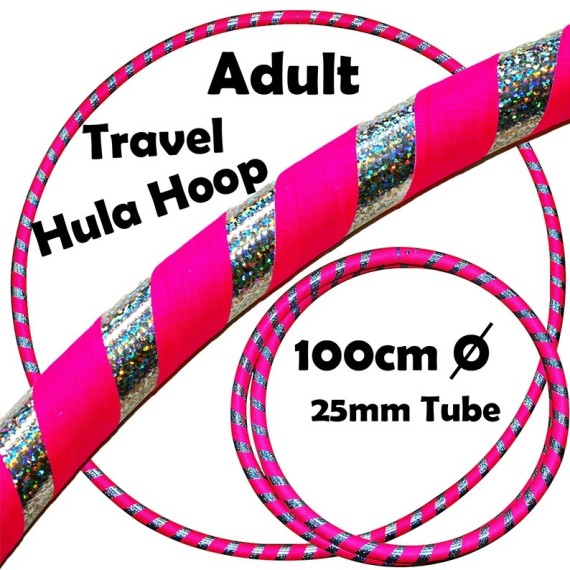 FNG Adult Travel Hula Hoop (Ultra-Grip) 100 cm
