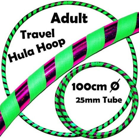 FNG Adult Travel Hula Hoop (Ultra-Grip) 100 cm
